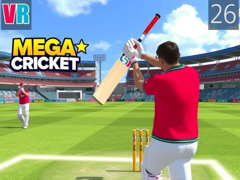Realistic Batting Mechanics VR Batting in Mega Cricket VR Star